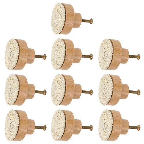 10pcs wooden handles drawer - wooden,