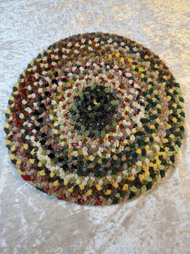 Vintage handmade braided - vintage, rag