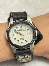 Timex Expedition Men’s Military Style Watch Indiglo Date HH wr 50 m canva 315