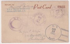 1943 WWII Sailor's Mail Motor