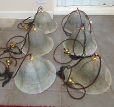 Vintage Upcycled Rustic Industrial Farmhouse Galvanised Pendant Ceiling Light