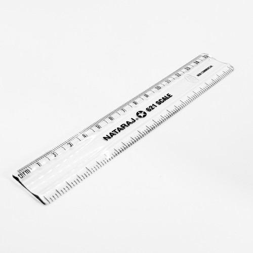 15cm ruler clear - 15cm, school