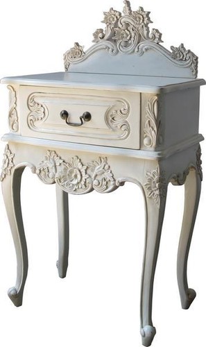 French rococo bedside table - french, |