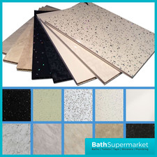 4 Pack UPVC Bathroom Shower Wall Cladding Panels Waterproof Shower Panels-1000mm