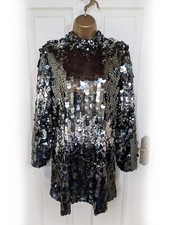 H&M Stunning Silver Sequin