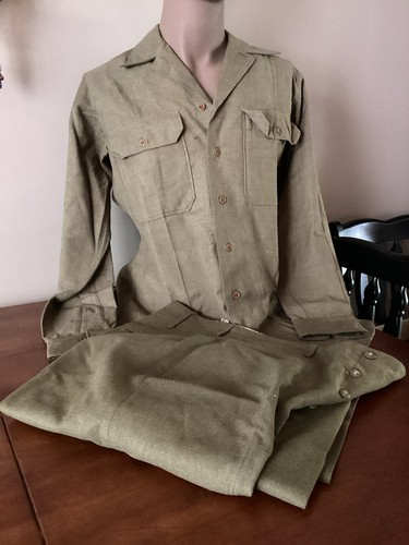 Vintage wwii army - vintage, wool