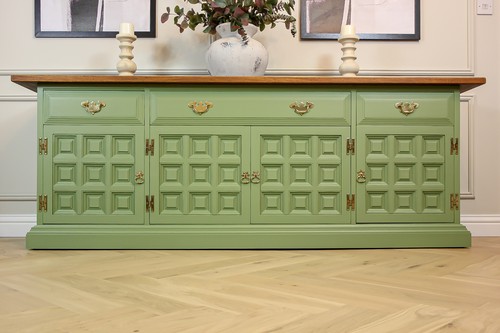 Large antique mid - mid, century