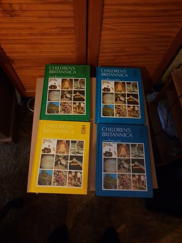 Children britannica books - children's,