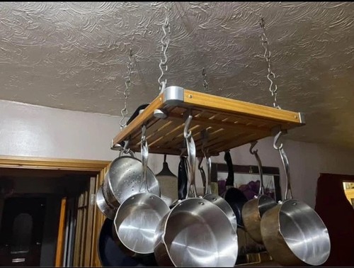 Rustic wooden ceiling hanging - wooden,
