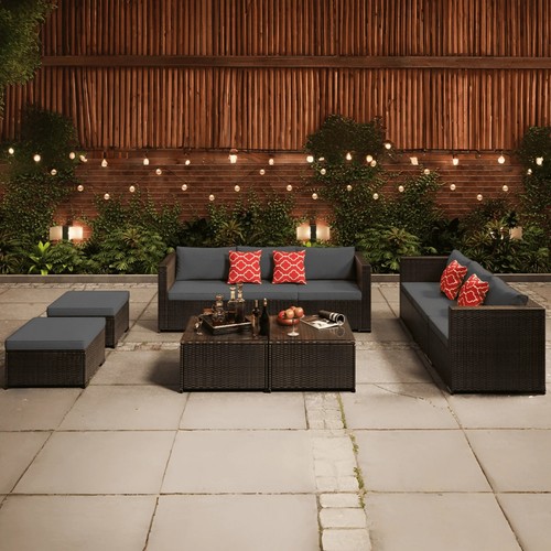 Patio furniture set pieces - furniture, 10
