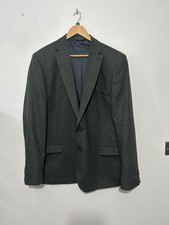 M&S Collezione Nova Fides Italian Wool Tweed Blazer Jacket 48L 