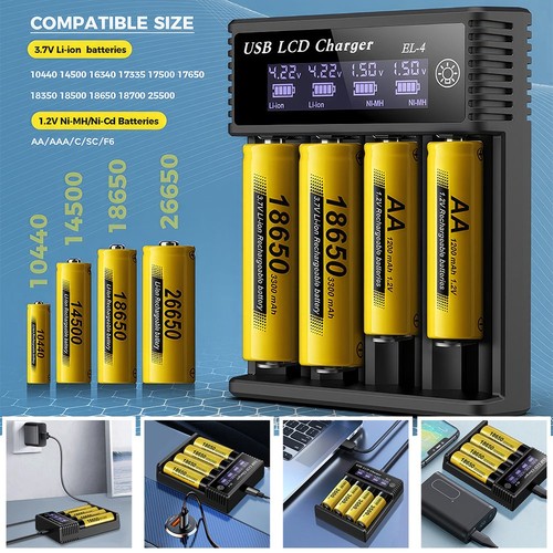 Slots smart battery charger - slots,