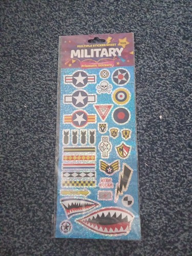 Military aircraft stickers - x2,