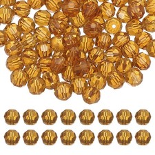 10mm Round Crystal Beads, 100