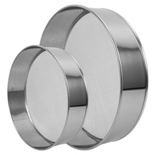 2 Pcs Flour Straining Sieve