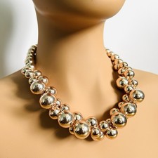 French Glass Pearl Necklace