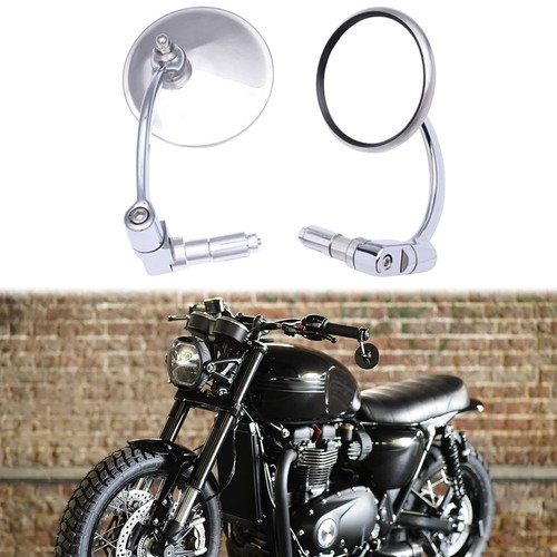 Chrome 22mm bar end - bar,