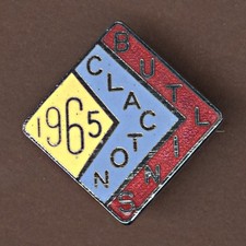 BUTLINS CLACTON HOLIDAY CAMP 1965  ORIGINAL VINTAGE ENAMEL PIN BADGE