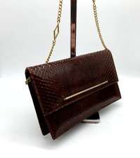 Vtg 70s 80s snakeskin shoulder - vtg,