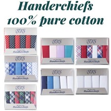 100% COTTON HANDKERCHIEFS