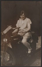 MOTORBIKE postcard Ariel