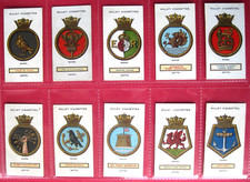 SHIPS BADGES - WD & HO WILLS -