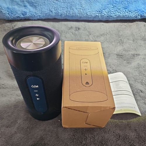 Blue light speaker with - blue, light-up