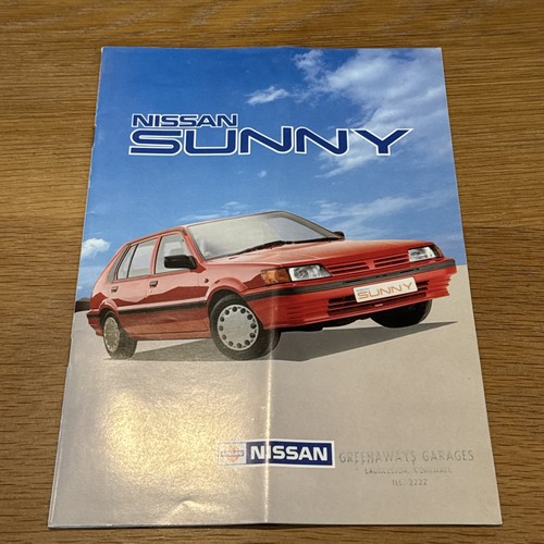 Nissan sunny 1987 - nissan,