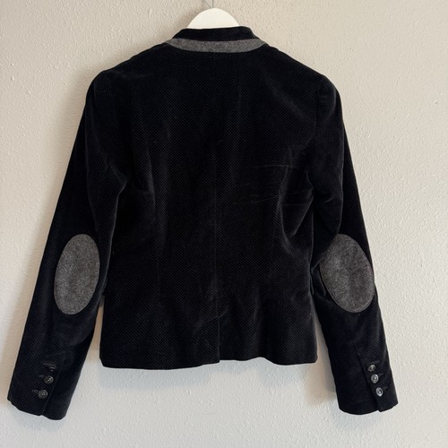 Zara trf velvet blazer dark - blazer,