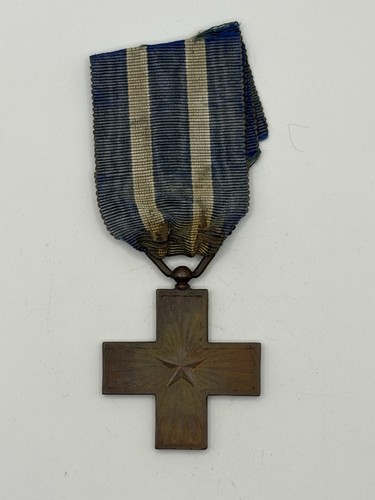 Italian war cross merit medal - war,