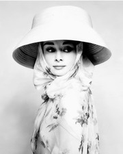 In a Big Hat and Scarf -