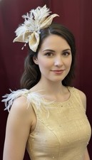 Elegant Gold & Feather