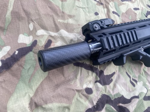 Airsoft suppressor 14mm ccw - m4,