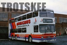 35mm Slide Magicbus Leyland Olympian Alexander 1 F110NES 1989 Original