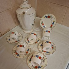 Aynsley Famille Rose Coffee 13 piece set 