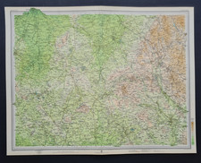 Antique 1903 Map - Potteries -