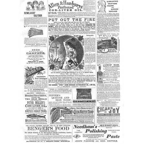 Victorian adverts fire - victorian,