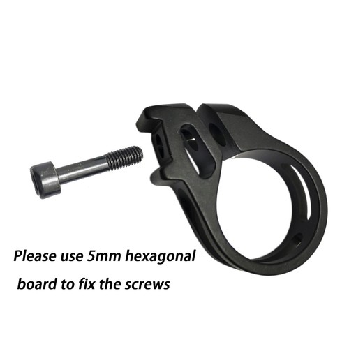 Discrete shifter bar clamp - shifter,