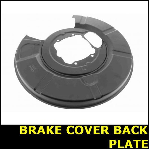 Brake cover back plate - brake,