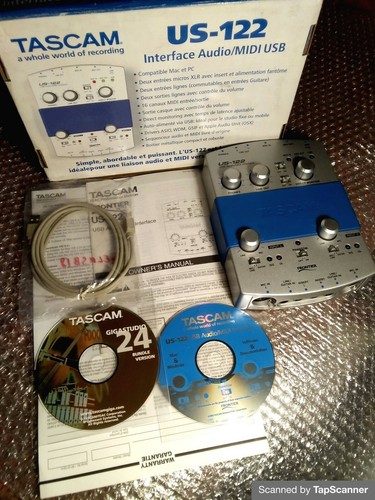 Tascam 122 usb audio - tascam, audio/midi