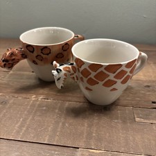 2 Charming Joyye Mugs Tiger &
