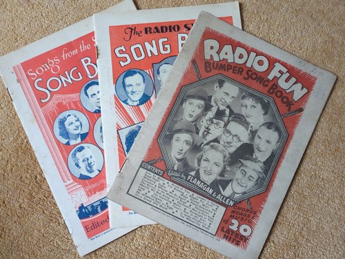 Three 1930 song - song, radio