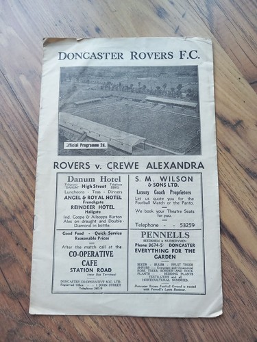 1946 doncaster rovers - 1946/47,