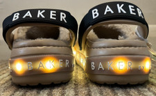 Borg Lined Clog Slippers Baker