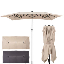 2x4m Large Parasol Patio