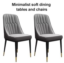Elegant dining chair set - set,