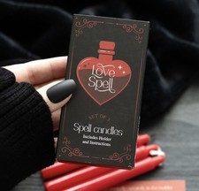 Set of 3 Love Spell Candles In