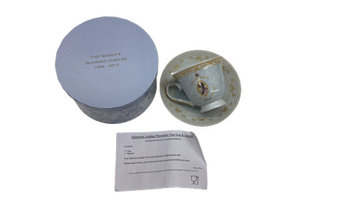 Queens diamond jubilee - tea, cup
