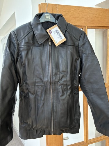 Women black leather - black,