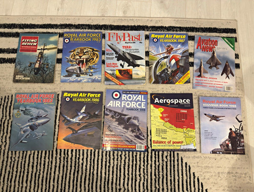 10x vintage raf - vintage, mixed
